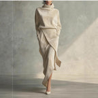 Robe élégante en daim pour femme