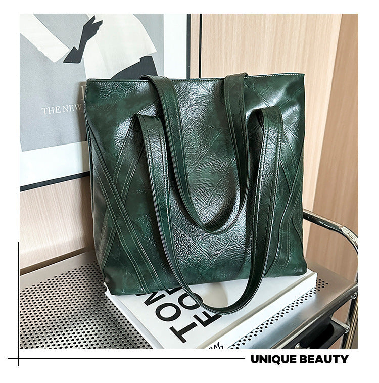 Grand sac fourre-tout de grande capacité pour femmes d'âge mûr
