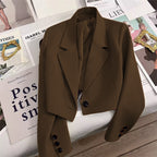 Blazer chic style navette pour femmes petites