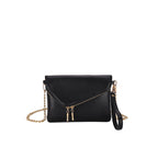 Nouveau Sac Femme à Bandoulière Unique avec Fermeture Éclair et Chaîne