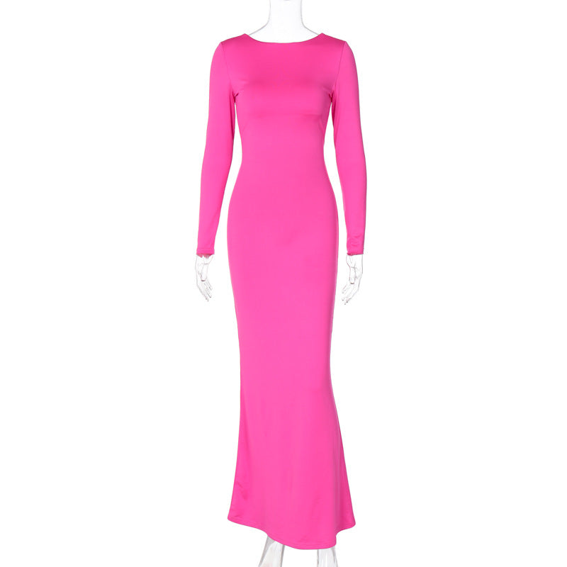 Robe élégante femme à lacets croisés