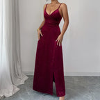 Robe moulante élégante sans bretelles pour femme