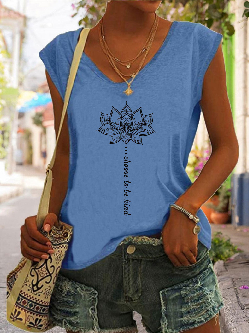 Hauts T-shirts style européen et américain pour femmes