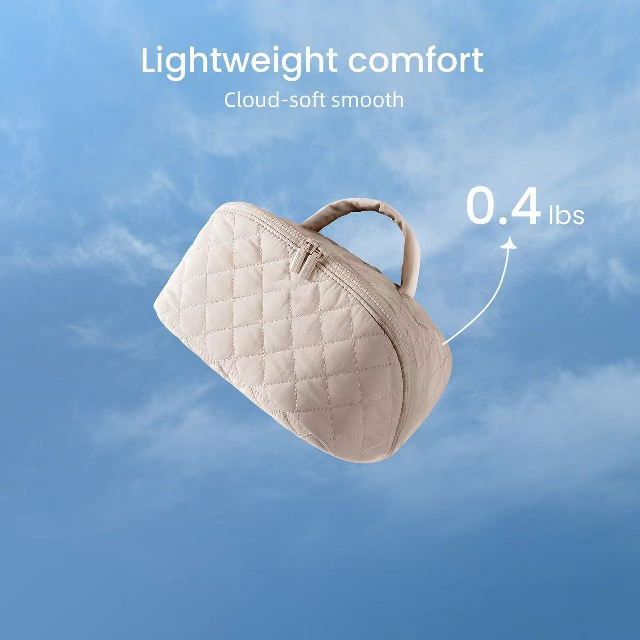 Trousse de maquillage portable grande capacité pour femme