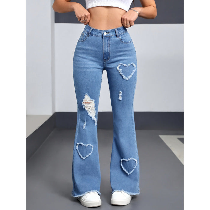 Jeans en jean décontractés et élégants pour femme