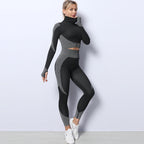 Ensemble de yoga pour femme, tenue de sport pour la gym