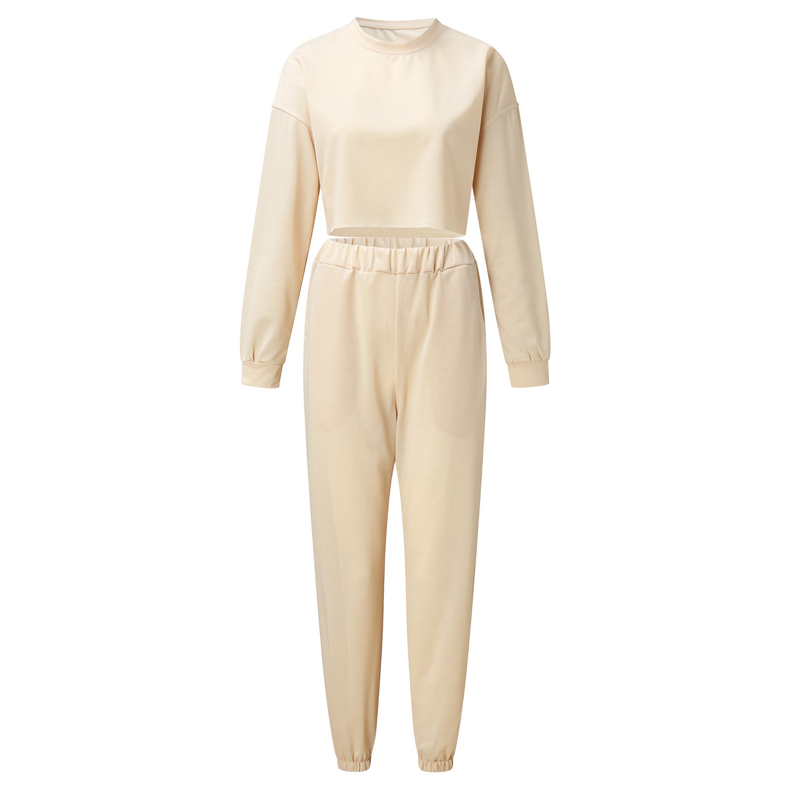 Ensemble 2 pièces décontracté femme, survêtement ample