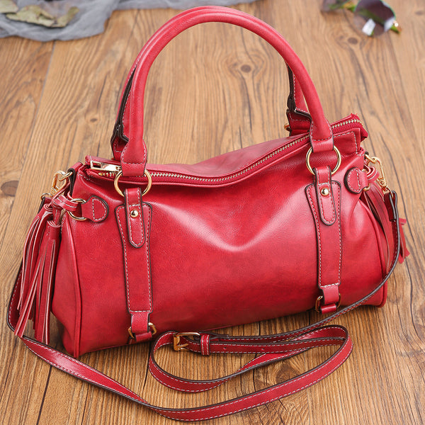 Sac messager à bandoulière souple pour femme