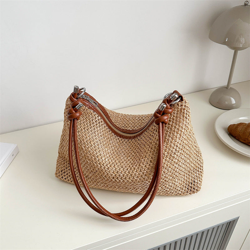 Sac Fourre-Tout Rétro Minimaliste Élégant Pour Femme