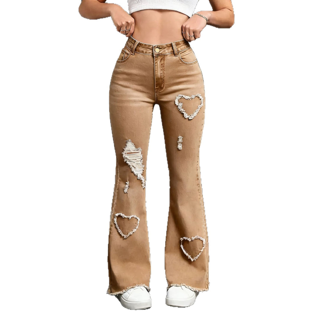Jeans en jean décontractés et élégants pour femme