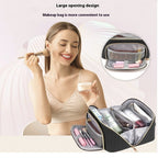 Trousse de Toilette Grande Capacité Portable Imperméable Maquillage Sac de Rangement Femmes Multifonction Organisateur d'Articles de Toilette