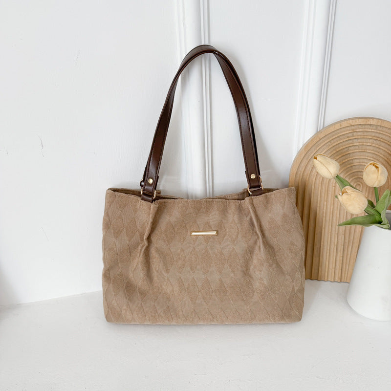 Sac fourre-tout élégant minimaliste décontracté pour femmes