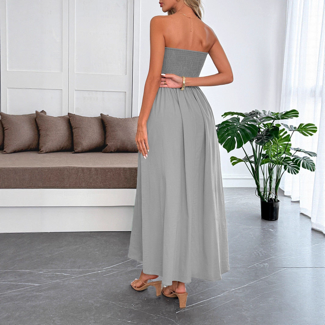 Robe bustier cintrée pour femme