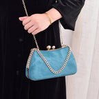 European And American-style Minimalist Clutch Bag Retro Cheongsam-inspired Wallet