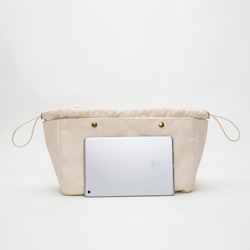 Trousse de voyage en toile de coton pour maquillage