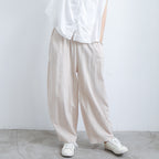 Pantalon ample femme en coton et lin pour l'été, grande taille, décontracté, coupe lanterne