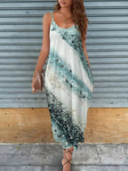 Robe ample à imprimé pour femme