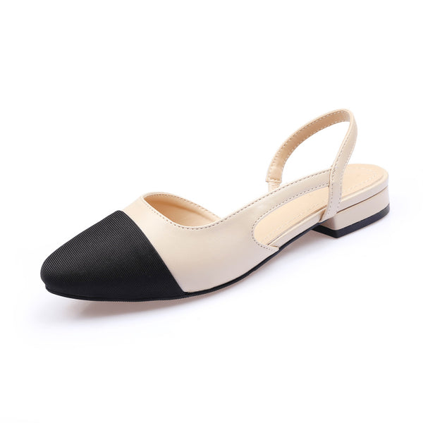 Nouvelles chaussures simples pour femmes, chaussures d'été Ins avec jupe, sandales assorties