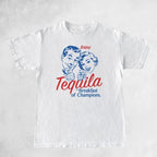 T-shirts Graphiques Rétro Tequila Femme Mignons Drôles Alcoo