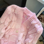 Manteau pull ample à la mode pour femme