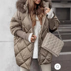 Cardigan Manteau Élégant Hiver à Capuche