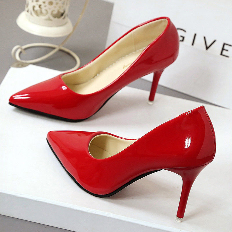Escarpins à talons aiguilles pointus pour femmes