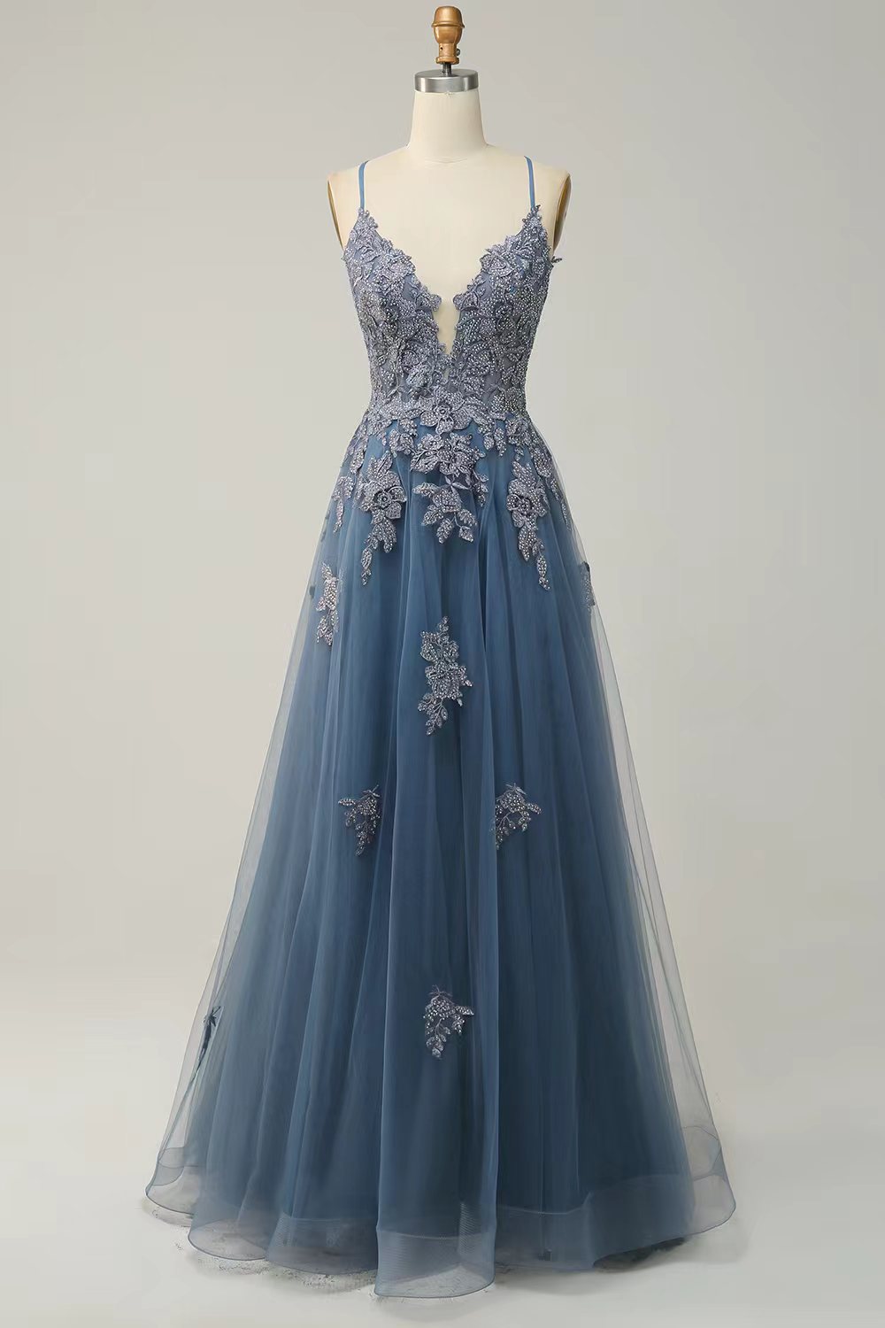 Robes de soirée pour femmes Robe de danse à bretelles longue