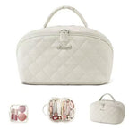 Trousse de maquillage portable grande capacité pour femme