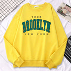 Sweats femme automne kawaii 1898 Brooklyn