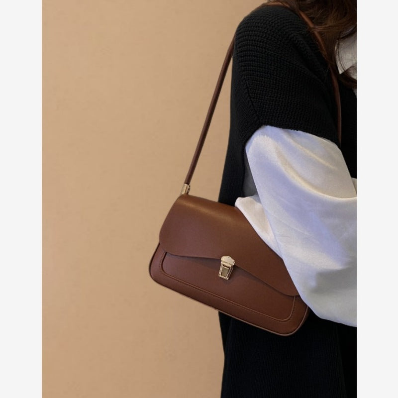 Sac Femme Bandoulière Couleur Unie Simple
