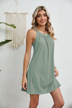 Robe de plage sans manches dos nu pour femmes