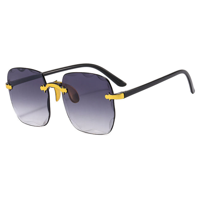 Lunettes de soleil sans monture pour femmes, populaires sur Internet Main Image
