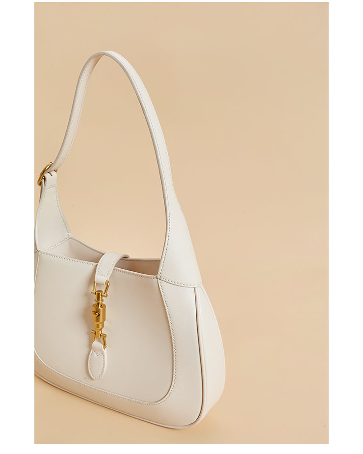Sac à bandoulière en cuir de vachette première couche pour femme