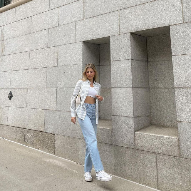 Hot High Street Straight Jeans Women Main Image
