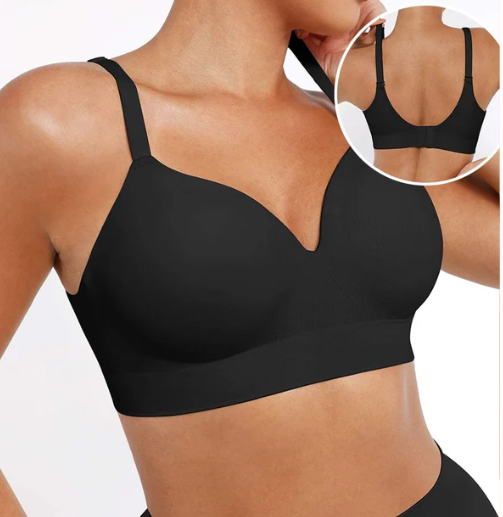 Soutien-gorge gainant sans coutures sans armatures pour femme