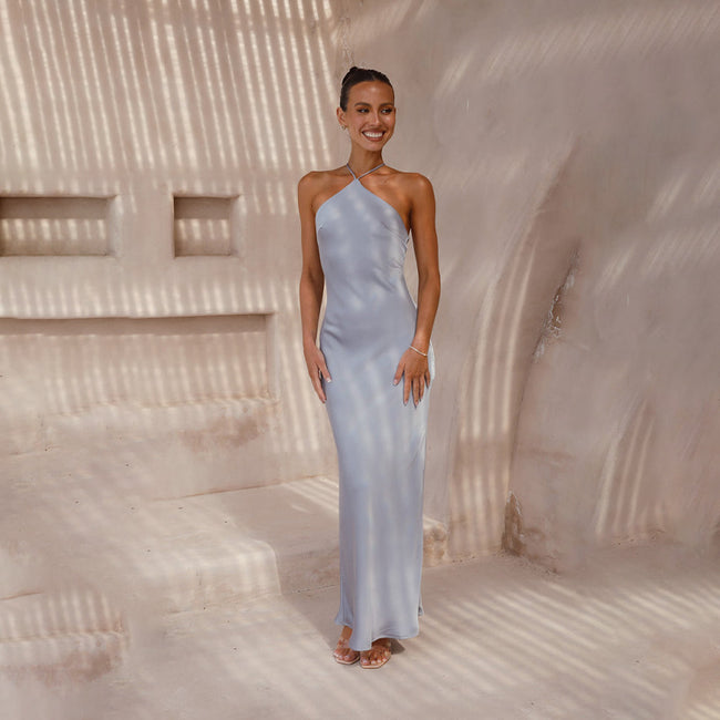 Robe moulante sans manches dos nu pour femmes Hover Image