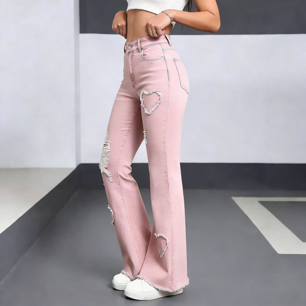 Jeans en jean décontractés et élégants pour femme