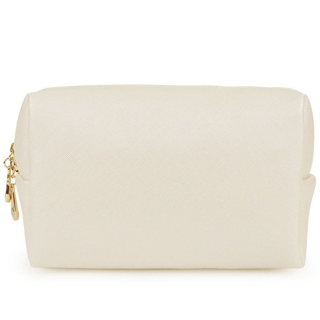 Trousse de Maquillage Octogonale Carrée en Cuir PU, Design Simple Main Image
