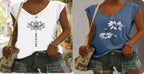 Hauts T-shirts style européen et américain pour femmes
