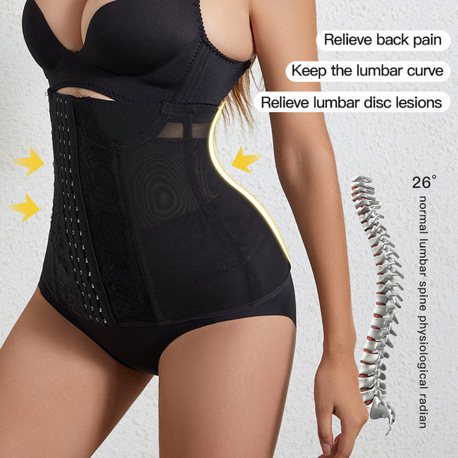 Ceinture Amincissante Femme Corset Minceur Gaine Sculptante Body Ceinture de Maintien Main Image