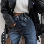Jeans Femme Déstructurés Style Mode