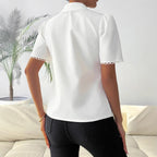 Chemisier en mousseline chic pour femme – collection Printemps