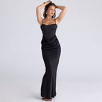 Robe sirène dos nu pour femme