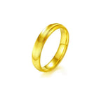 Bagues de couple simples et élégantes