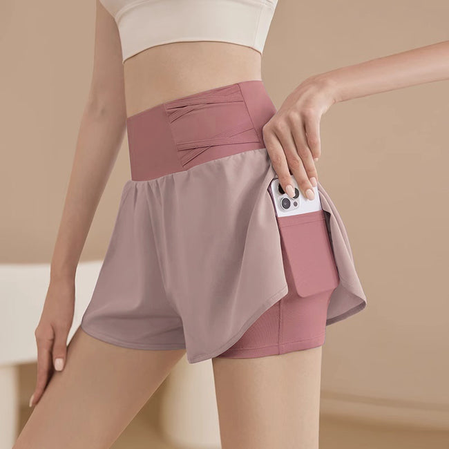 Short de sport ample anti-exposition pour femmes Hover Image