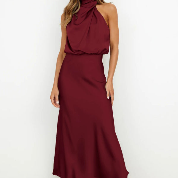 Robe d'été sans manches Tendance élégante Robe de soirée Clubbing pour femmes