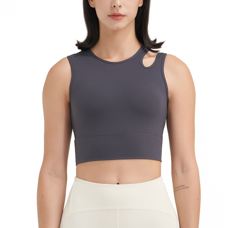 Yoga Belt Chest Pad Bra Strapless Big Chest And Small Sports Top For Women