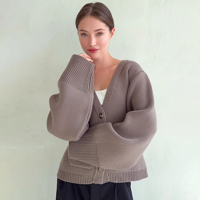 Pull ample de personnalité pour femme Main Image