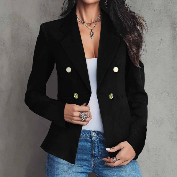 Blazer élégant croisé pour femme