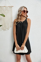 Robe de plage sans manches dos nu pour femmes